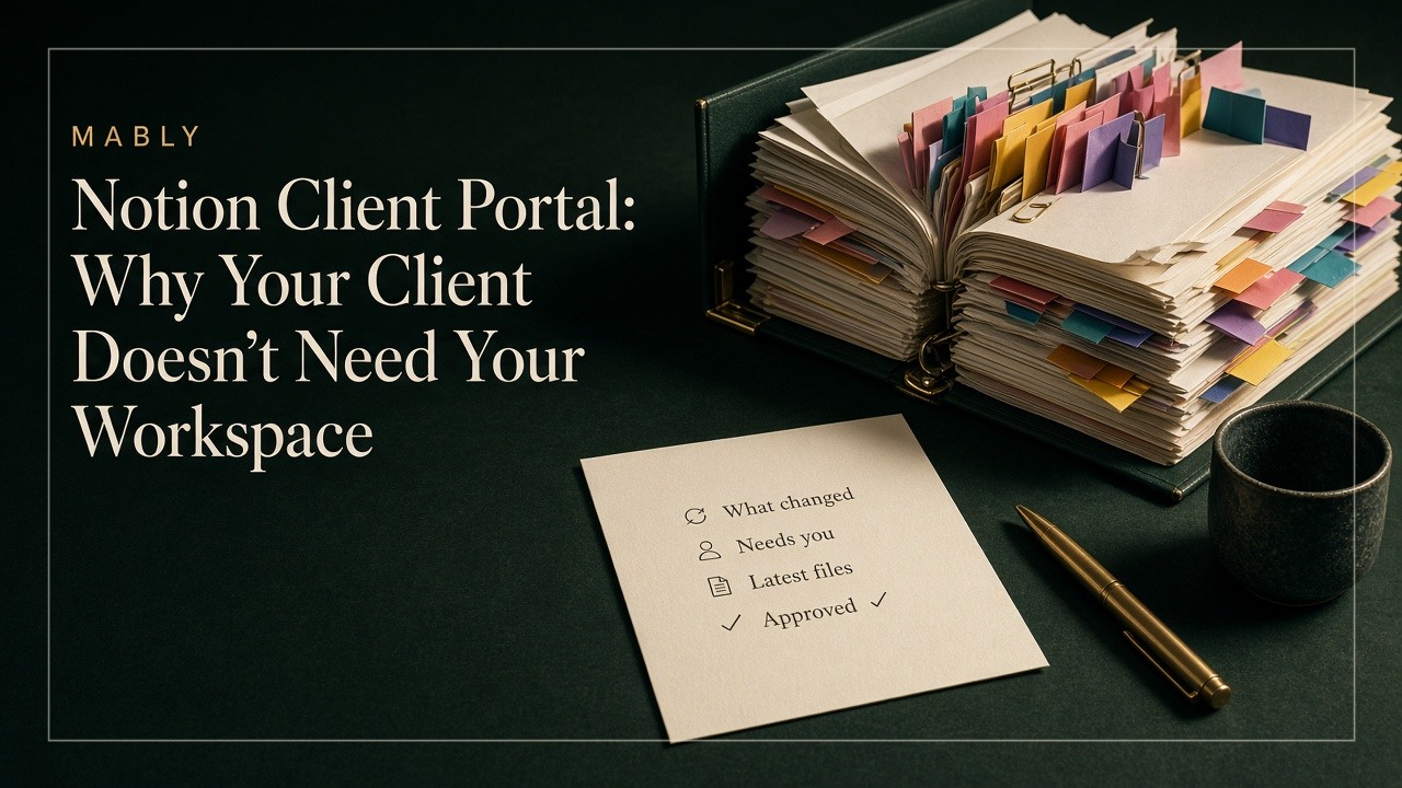 Notion Client Portal
